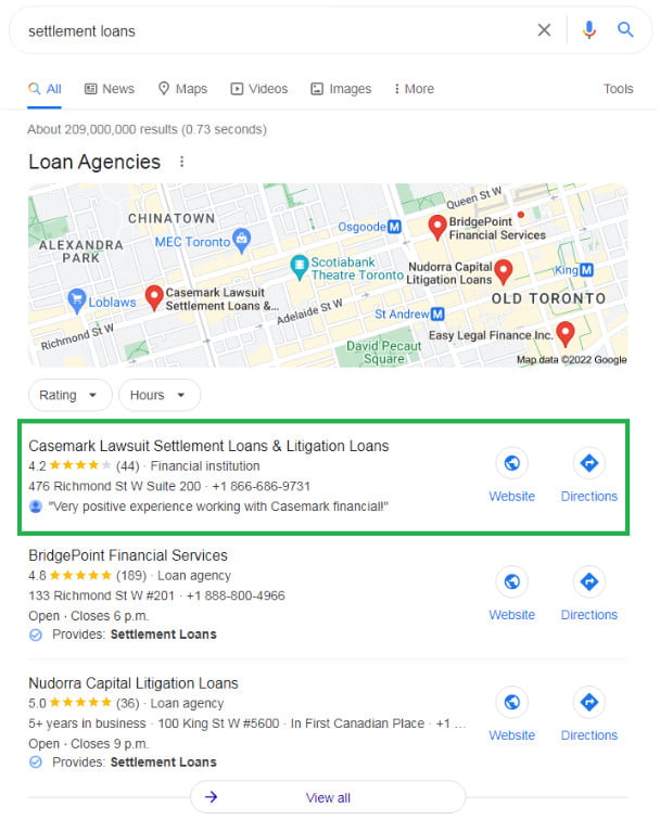 Improved Local Search Presence Improved Local Search Presence