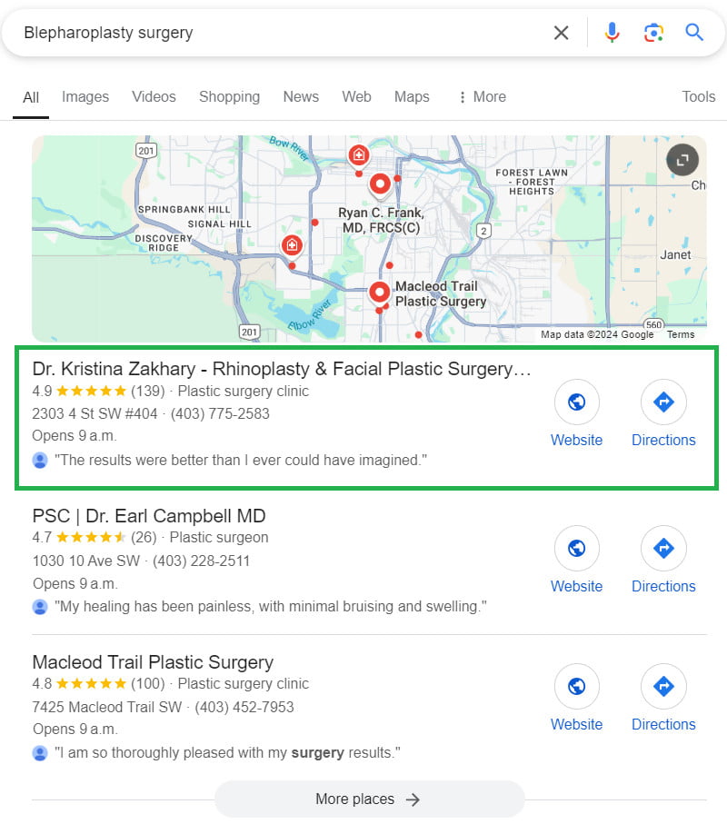 Results Results