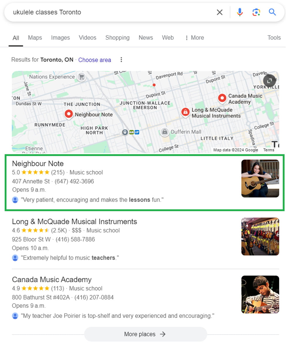 Results Results