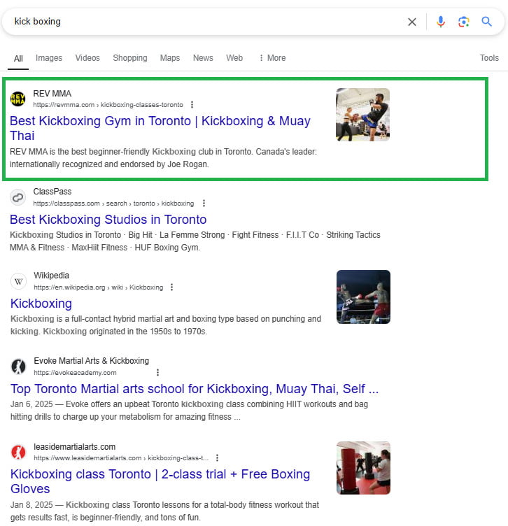 Local Search Success Local Search Success